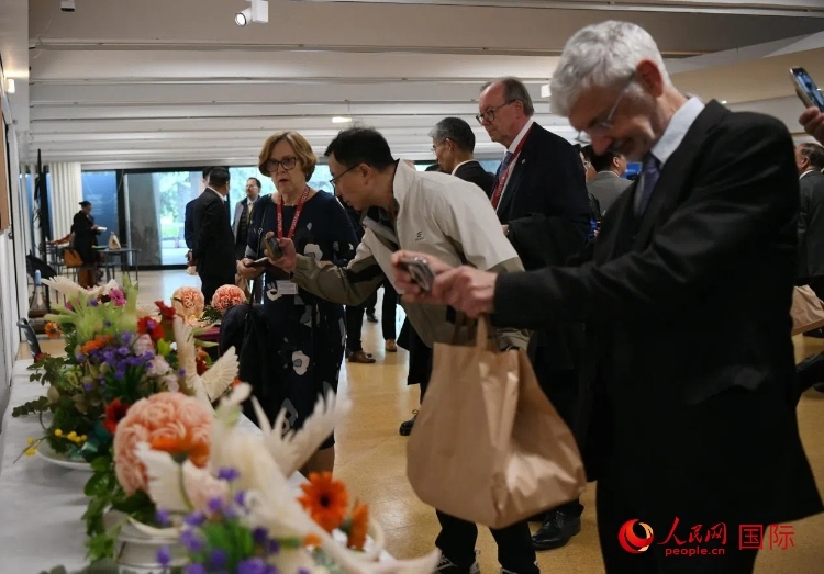 聯(lián)合國中文日慶?；顒蝇F(xiàn)場。人民網(wǎng)記者 于超凡攝