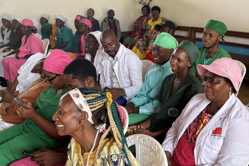 【2】圖為活動現(xiàn)場。中國（山西）第24批援喀麥隆姆巴爾馬尤醫(yī)療隊 供圖