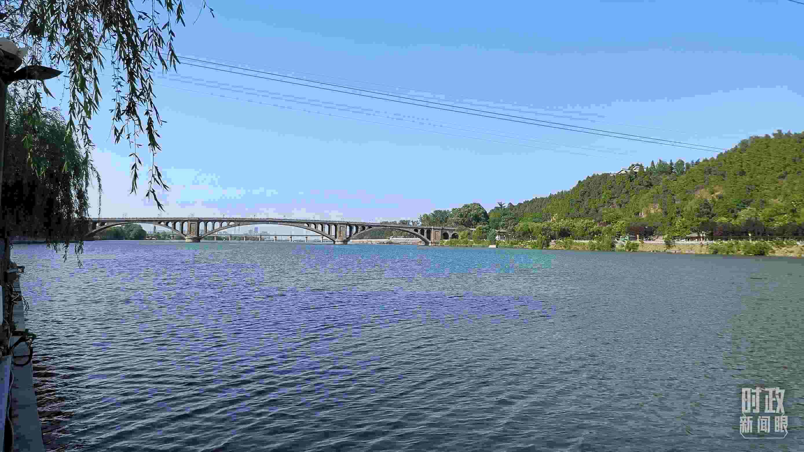 △伊河。（總臺央視記者范一鳴拍攝）