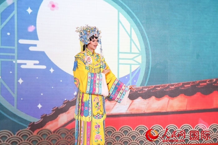 京劇表演。人民網(wǎng)記者任皓宇攝